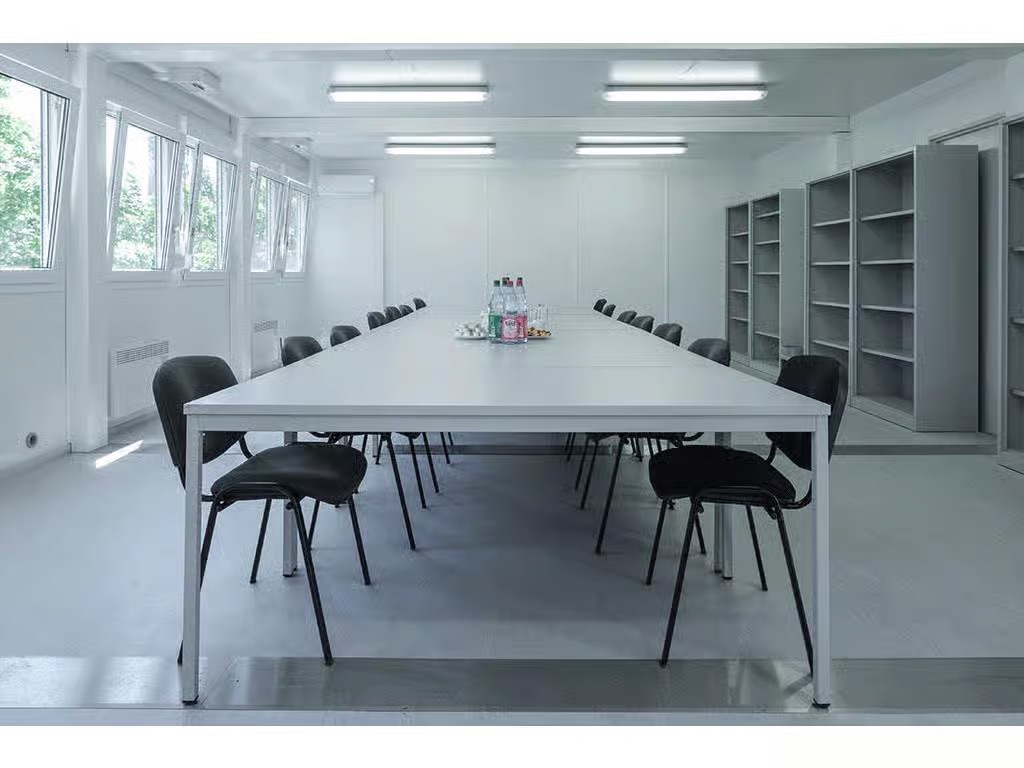 Obra gigante con modulos prefabricados