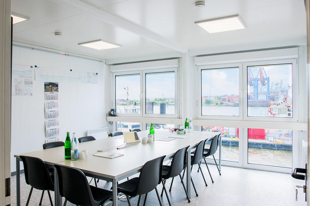 Oficinas modulares para obra